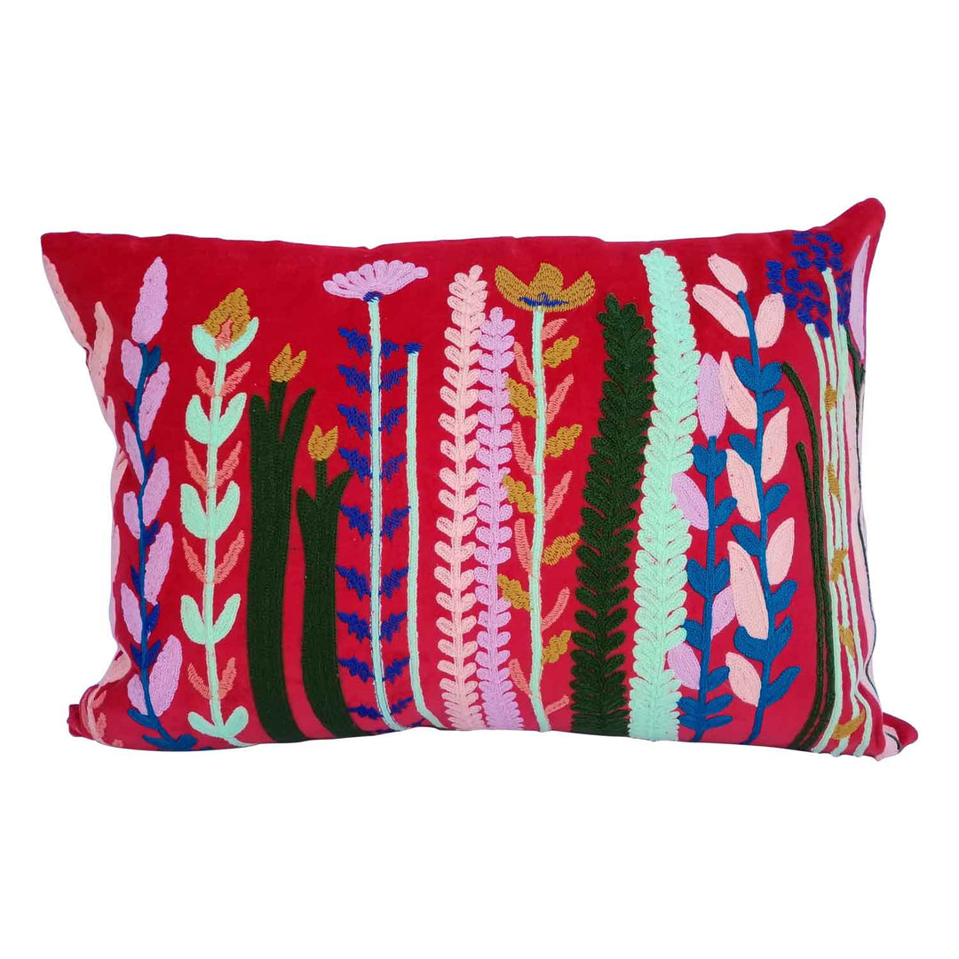 Boho Samtkissen Santa