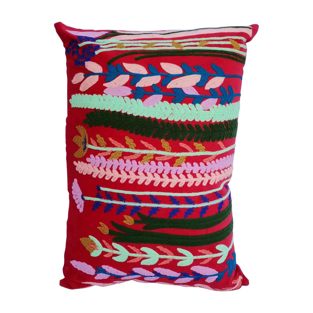 Boho Samtkissen Santa
