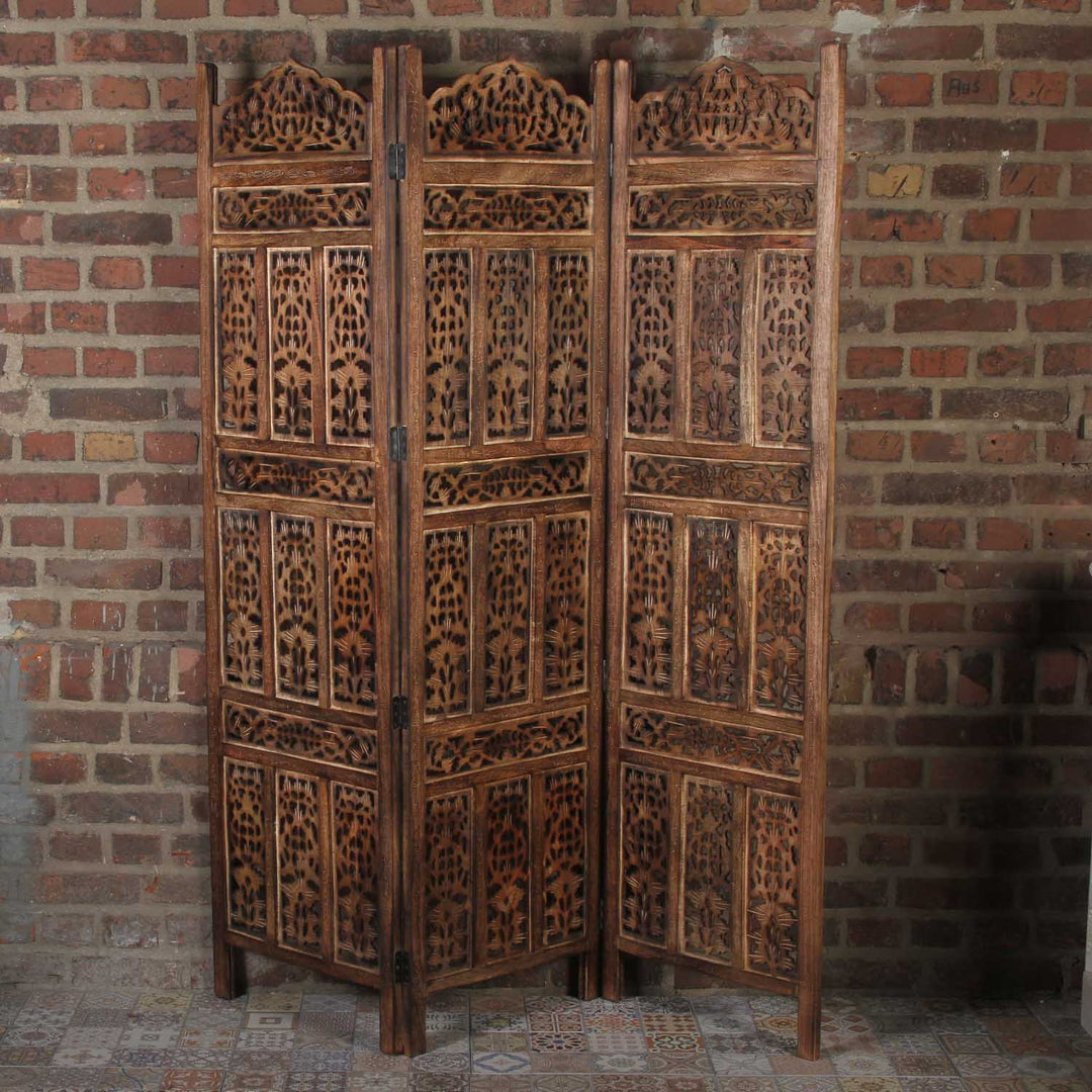 Holz Paravent Firdaus