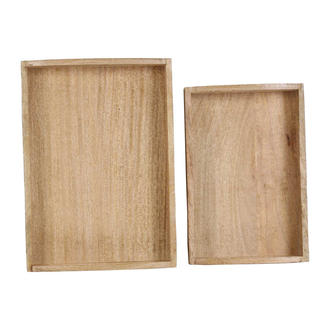Holz Tablett HTB2 2er Set