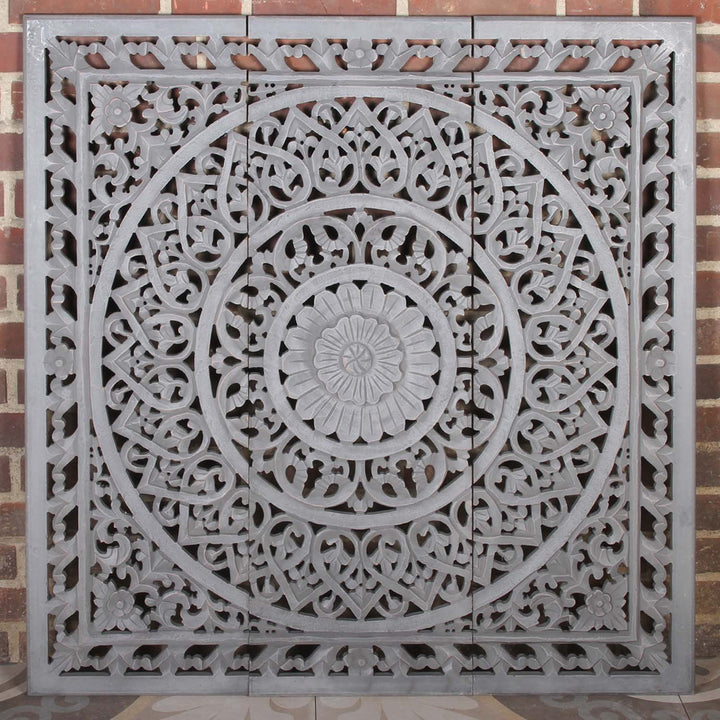 Indisches Holz Mandala Haya