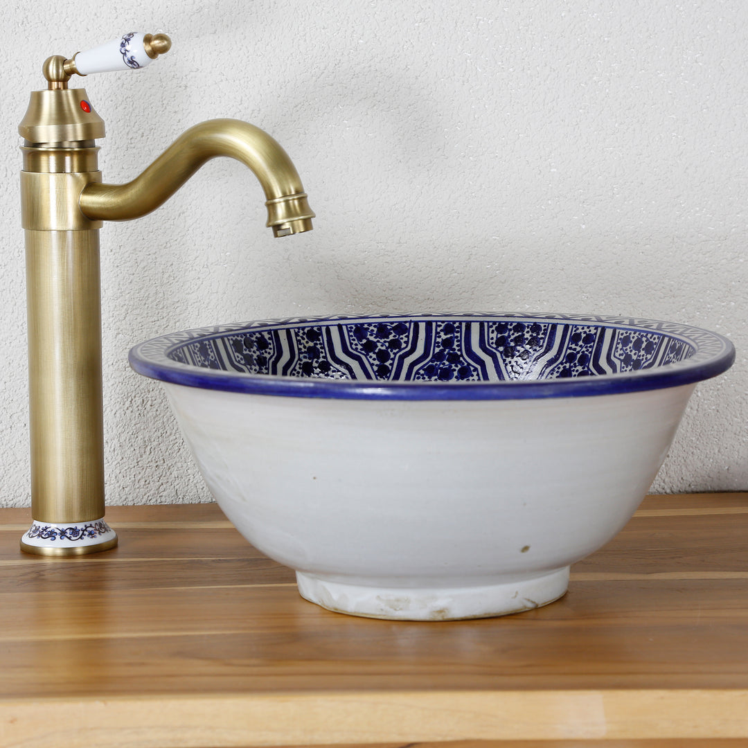 Handbemaltes Waschbecken