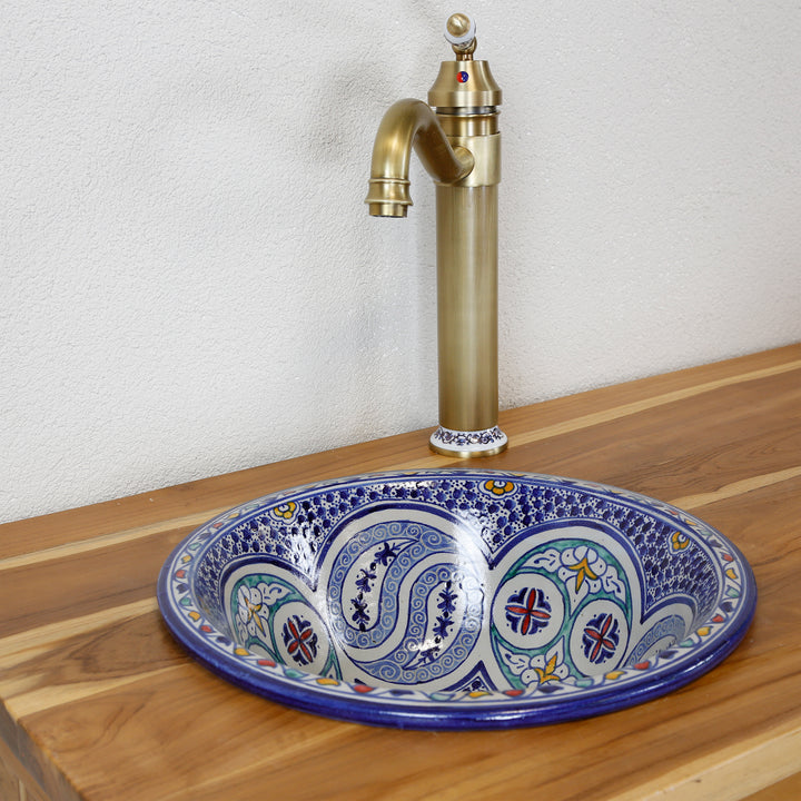 Marokkanisches Waschbecken
