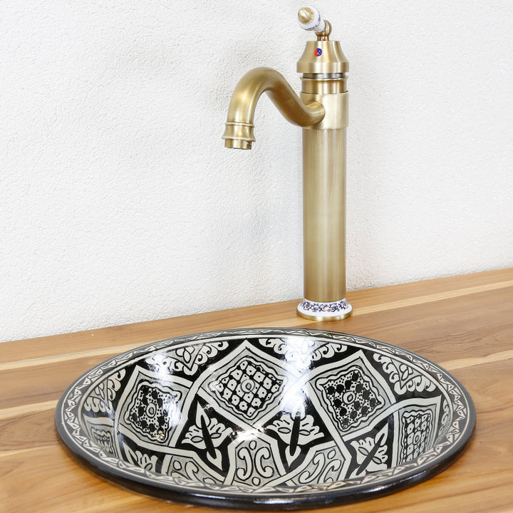 Waschbecken Schwarz