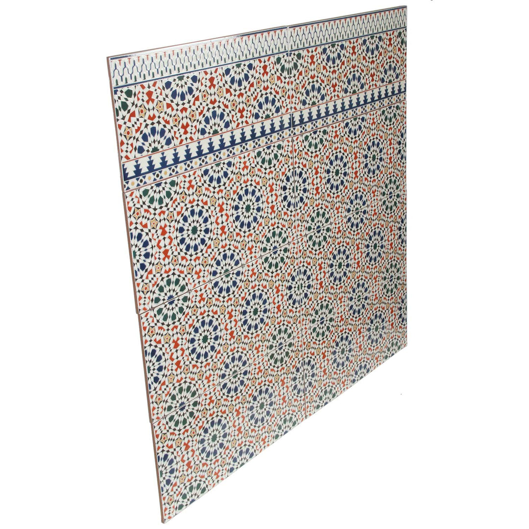 Marokkanische Wandfliesen 50x25 cm – Mosaik
