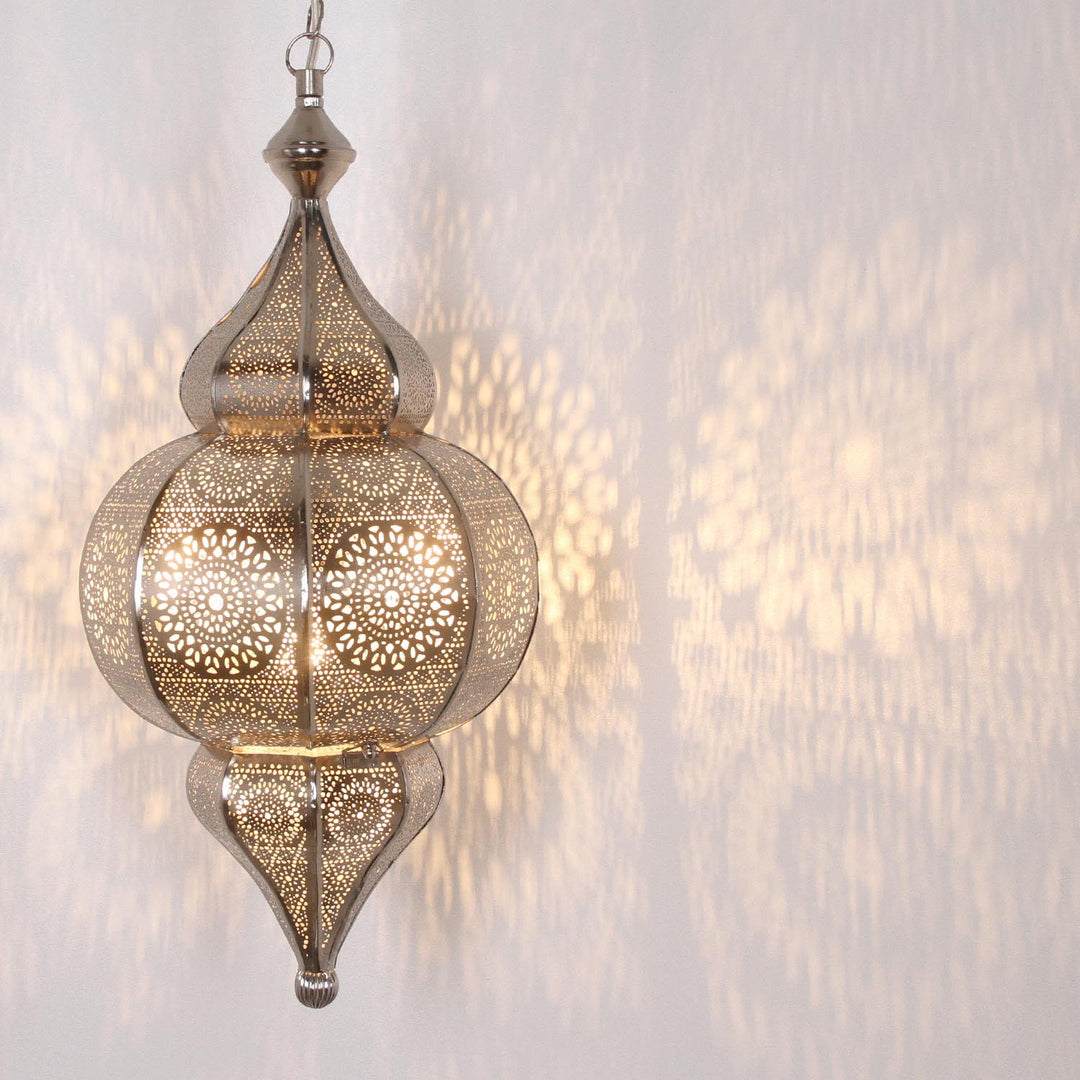 Orientalische Silberlaterne Melisa