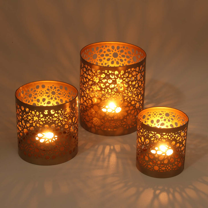 Orientalische Windlichter Set Navin