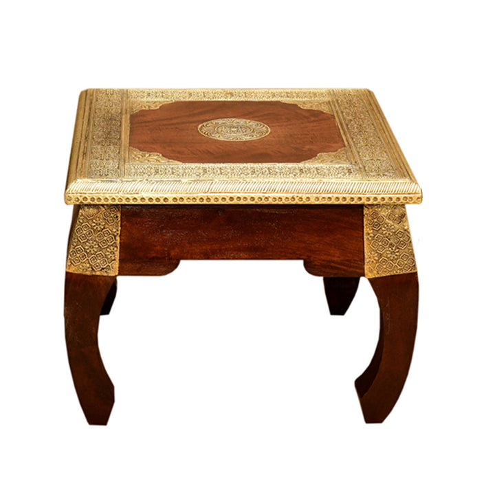 Orientalischer Opiumtisch Messing M