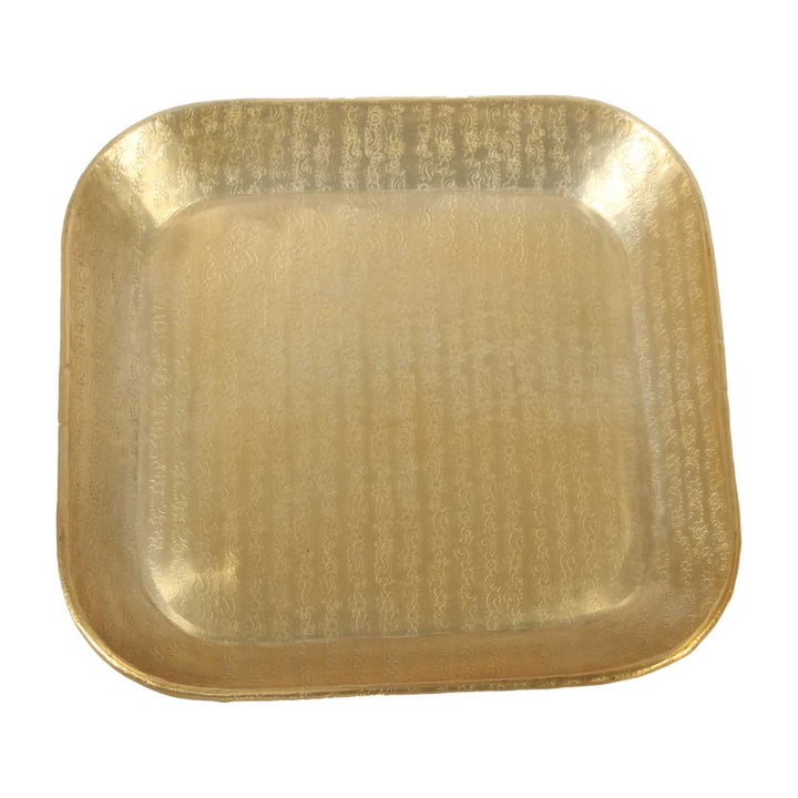 Orientalisches Tablett Prisma Gold