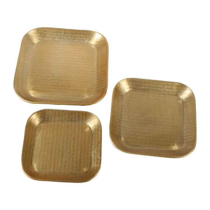 Orientalisches Tablett Prisma Gold
