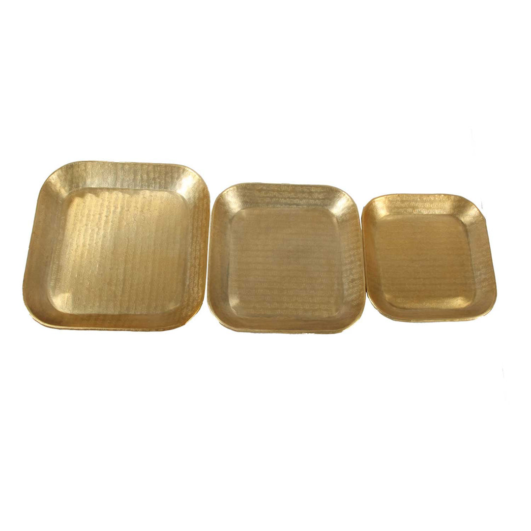 Orientalisches Tablett Prisma Gold