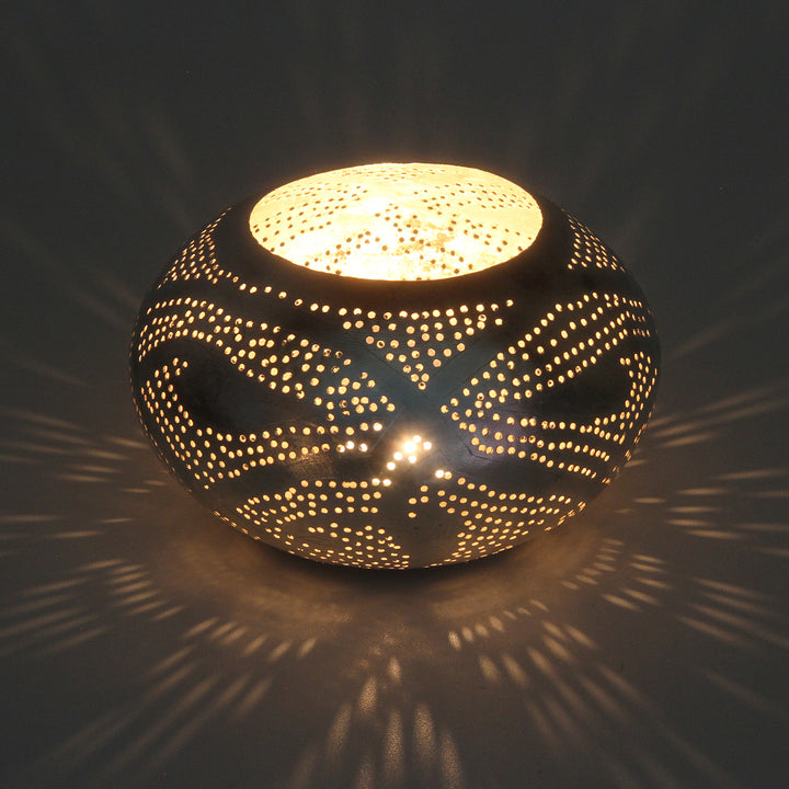Orientalisches Windlicht Silberlaterne Nureddin