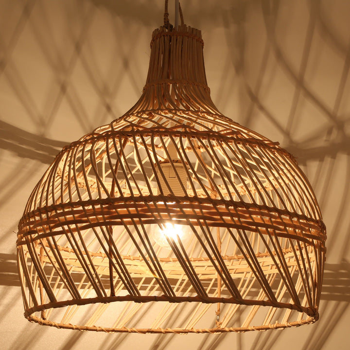 Rattan Pendelleuchte Ava