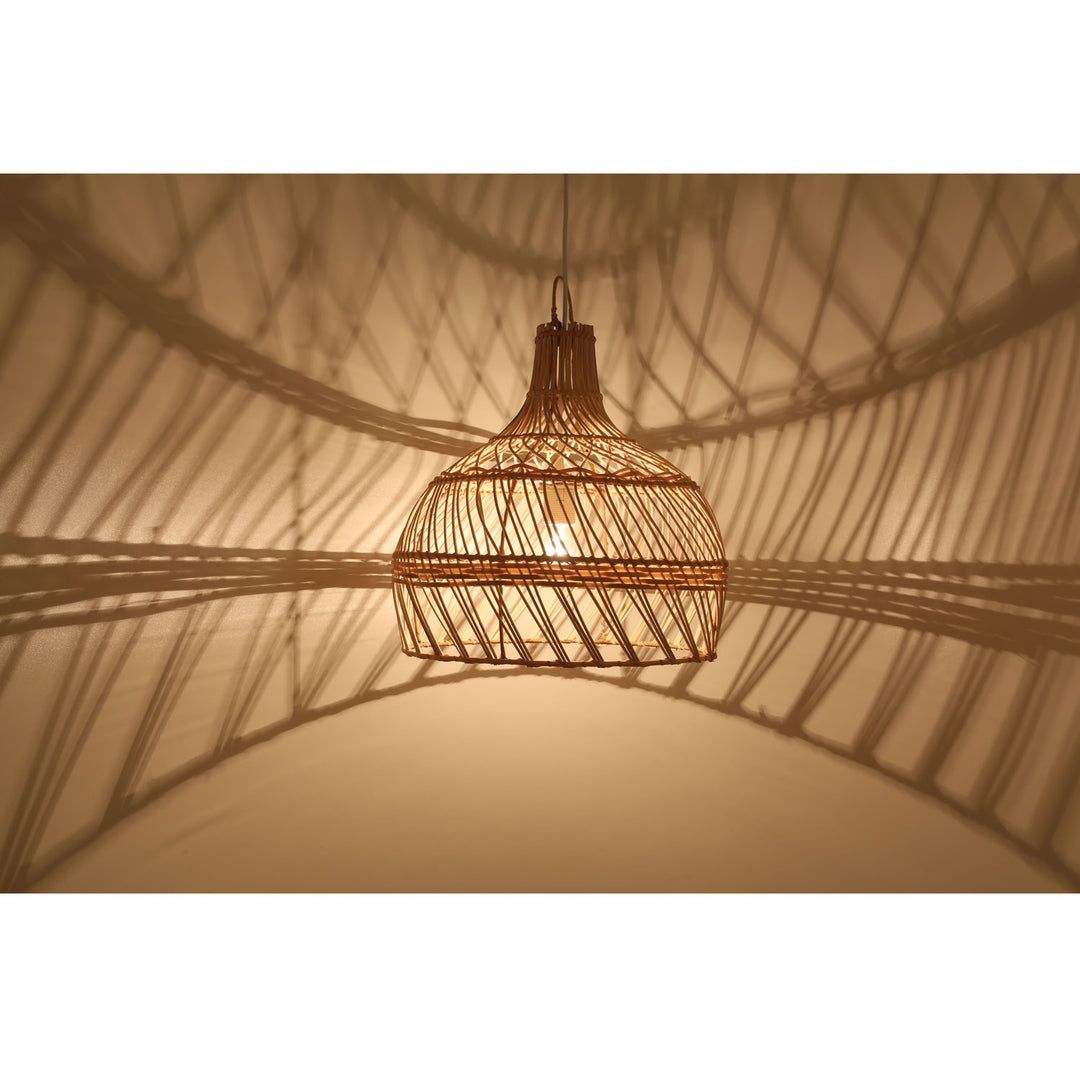 Rattan Pendelleuchte Ava