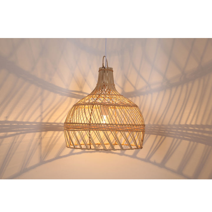 Rattan Pendelleuchte Ava
