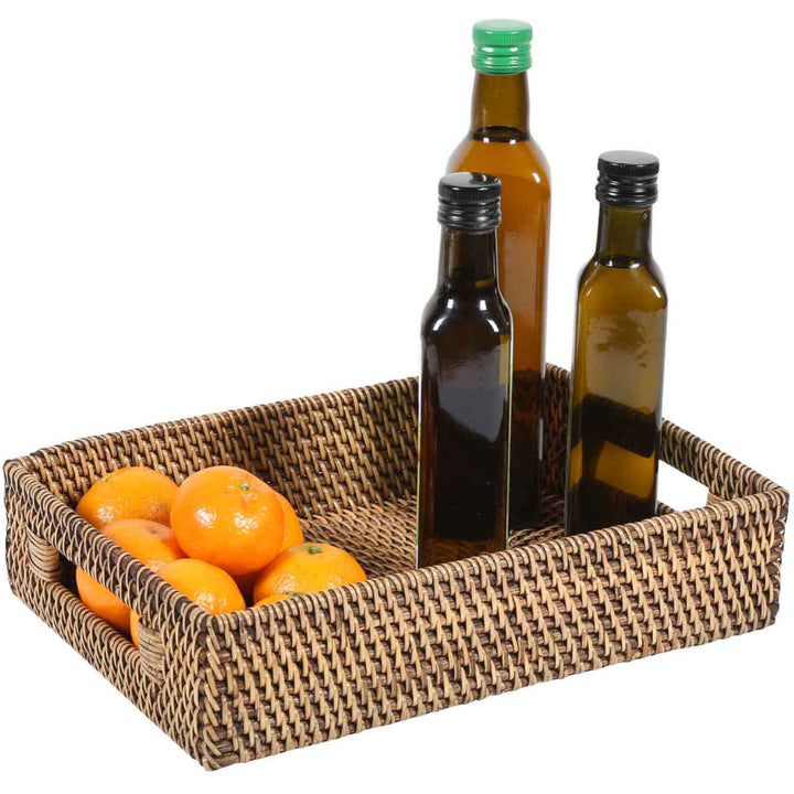 Rattan Tablett Lisa rechteckig