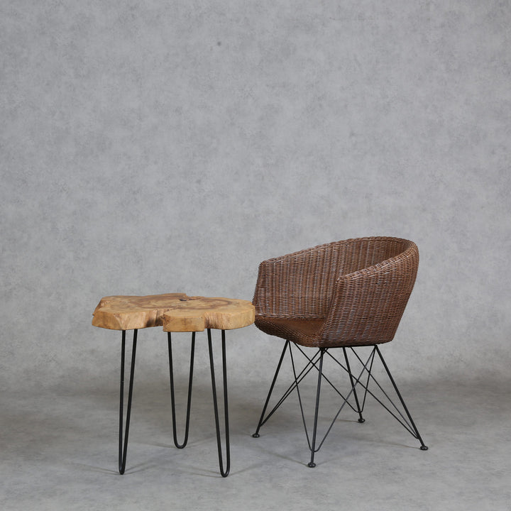 Echt Rattan Sessel Paris