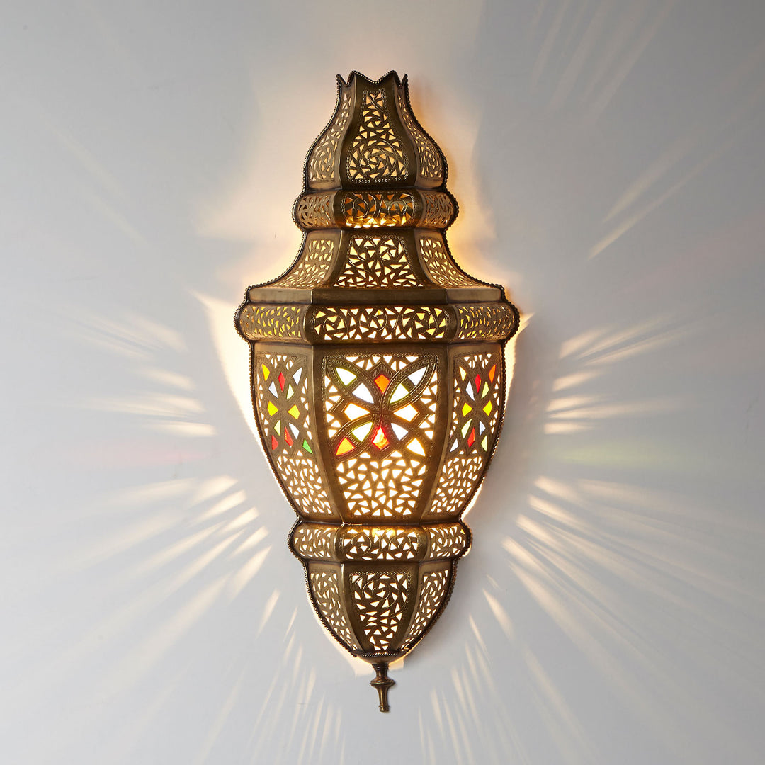 Messing Wandlampe Ayah