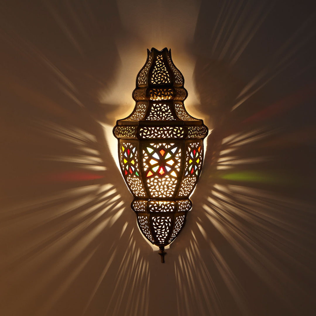 Messing Wandlampe Ayah