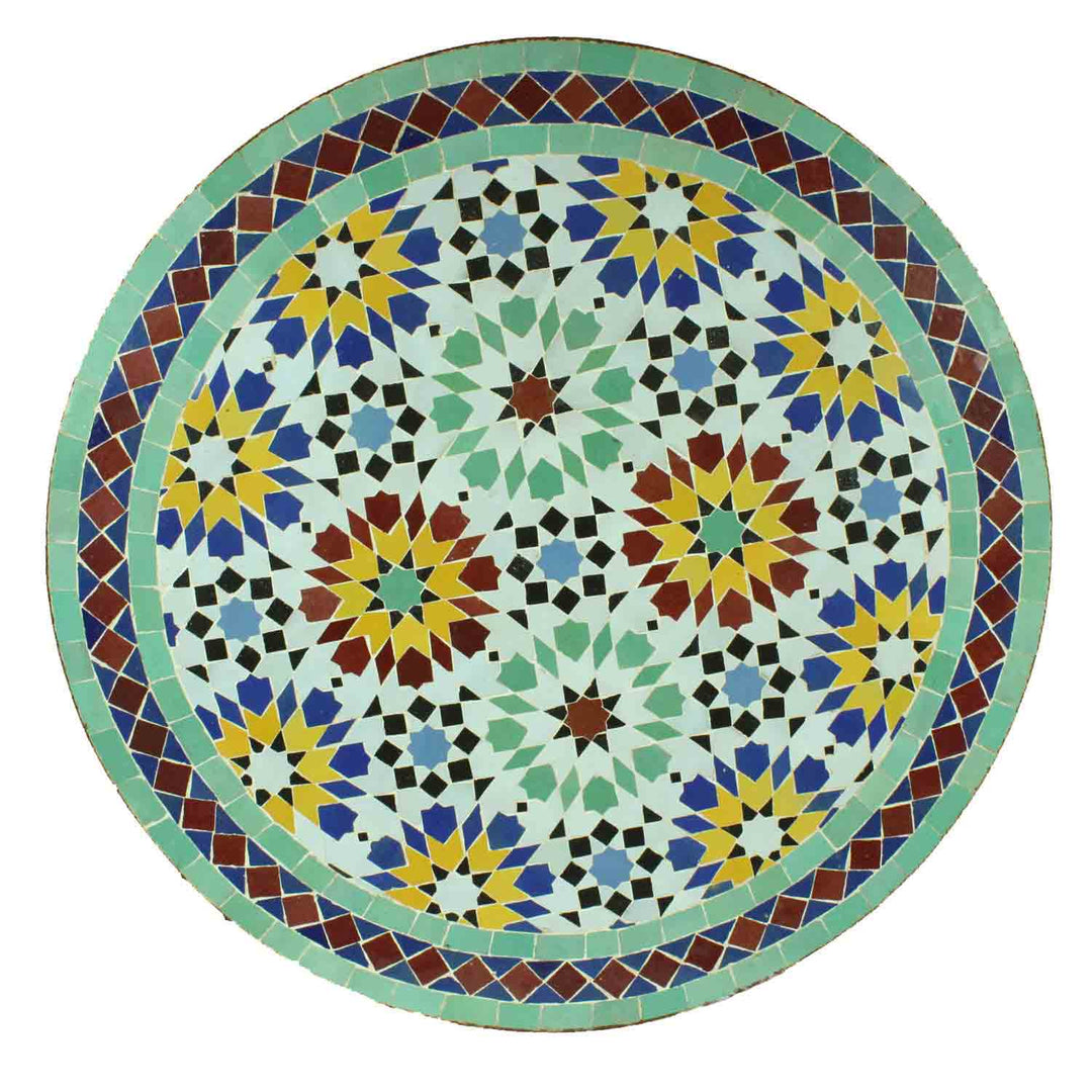 Mosaik Bistrotisch Rund 70 cm