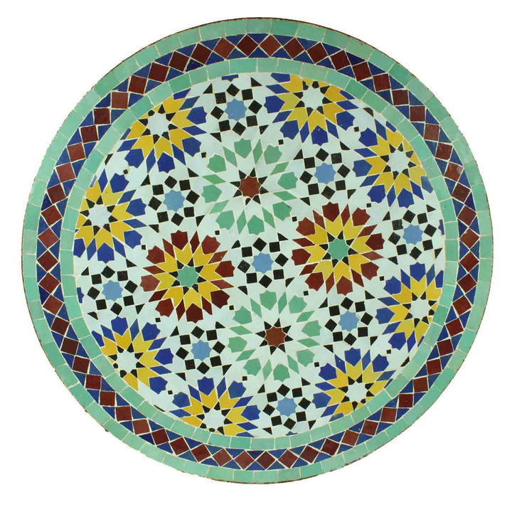 Mosaik Bistrotisch Rund 70 cm