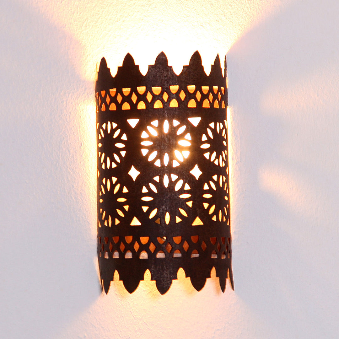 Orientalische Eisen Wandlampe EWL17