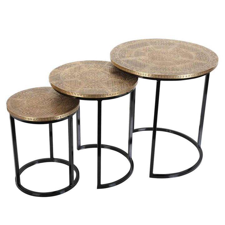 Orientalische Satztisch Hanane 3er Set